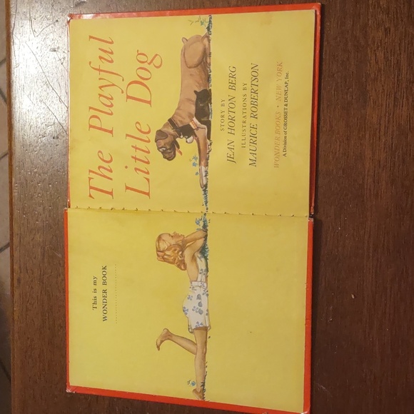 The playful little dog vtg copywrite l1951 Printing 1976 - Picture 2 of 6